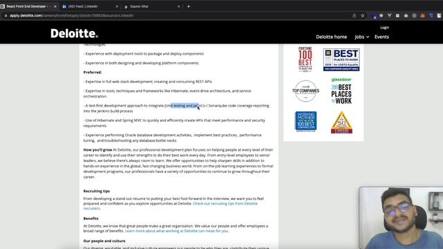 Deloitte Hiring For React.JS Developer (Freshers) ? | Salary 10 LPA+ ? | All Details Explained смотреть онлайн