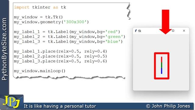 Absolute versus Relative positioning of tkinter widgets смотреть онлайн