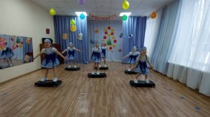 Танец на степах "Русская мозаика " МБДОУ 221 г. Челябинска.  Руководитель  Наталья Сосницкая