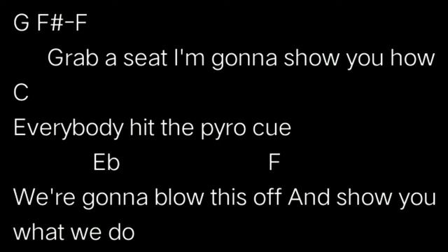 My Chemical Romance - Party Poison (chords) смотреть онлайн