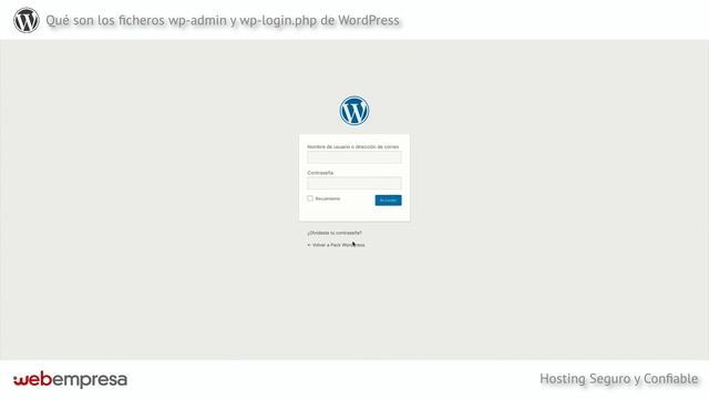 Login en WordPress: Qué son los ficheros wp-admin y wp-login.php смотреть онлайн