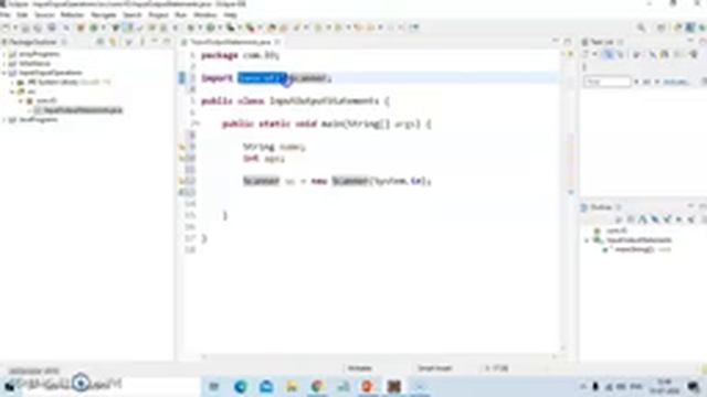 Input Output Statements in JAVA | Scanner Class | Venugopal Narsingoju смотреть онлайн
