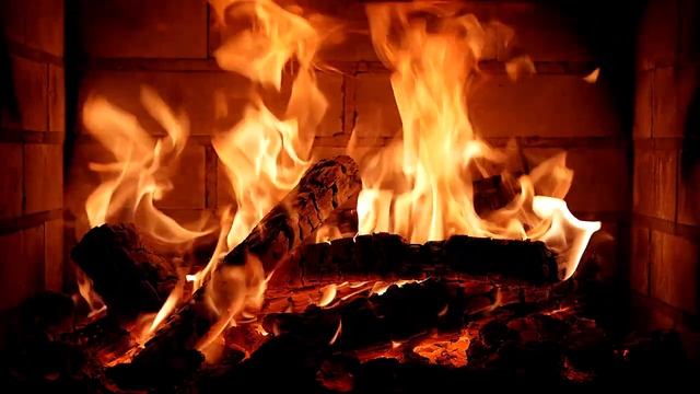 ? FIREPLACE For 4K TV! Cozy Fireplace With Crackling Fire Sounds. Fireplace Burning 4K UHD 60FPS
