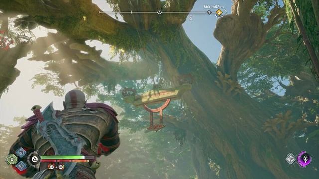 Pilgrim's Landing Bridge Puzzle God of War Ragnarok смотреть онлайн