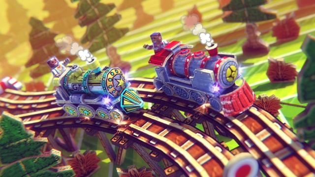 United Rails - Paper Train Rush OST смотреть онлайн