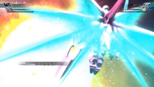 SD Gundam G-Generation Cross Rays - 00 QAN[T] (ELS) All Animations смотреть онлайн