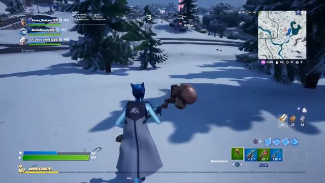 ЧЕЛЕНЖ ходим только по зимним частям карты! смотреть онлайн