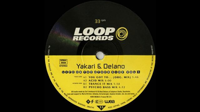 Yakari & Delano - You Got To... (Org. Mix) смотреть онлайн