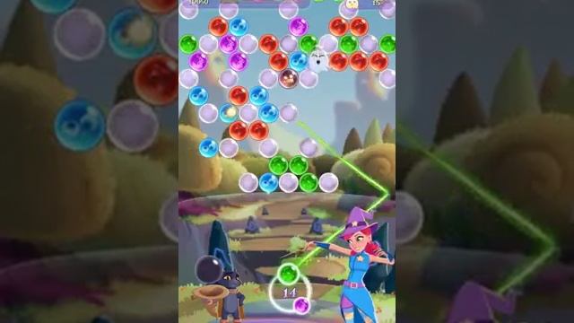 Bubble Witch Saga 3 - LEVEL 109 смотреть онлайн