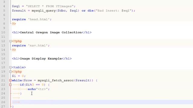 Display a Dynamic Image Gallery With PHP and MySQL смотреть онлайн