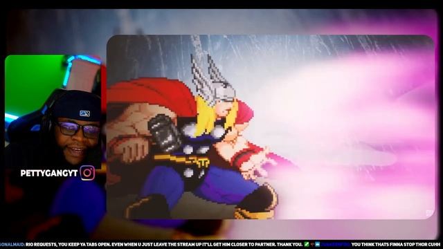 VEGETA FAN LOSES IT!! | RiO DGAF Reacts To Thor Vs Vegeta (Marvel VS Dragon Ball) Death Battle