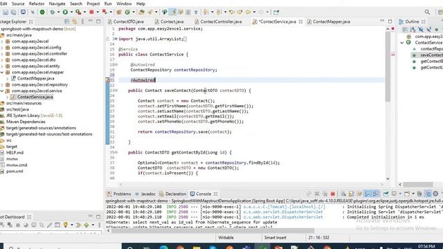 MapStruct | Java Bean Mappings | Basic Mappings | Spring Boot MapStruct Example смотреть онлайн