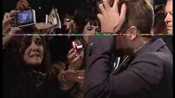 Прибытие на премьеру в Мадриде