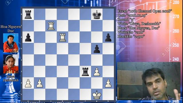12 year old Divya Deshmukh beats GM Hoa Nguyen смотреть онлайн