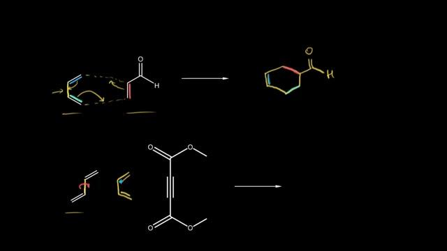 Dils-Alder reaksiyasi | Bogʻlangan P elektronlar tizimi va peresiklik reaksiyalar | Organik kimyo смотреть онлайн