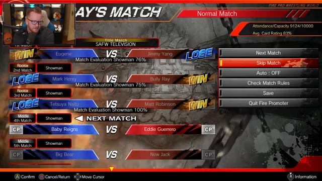 Fire Pro Promoter Mode - Ep 6 - Starting Stables & Growing Pains смотреть онлайн