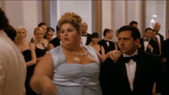 Get Smart (2008) OST - Anna (El Negro Zumbon): Dance Scene of Steve Carell & Lindsay Hollister. смотреть онлайн