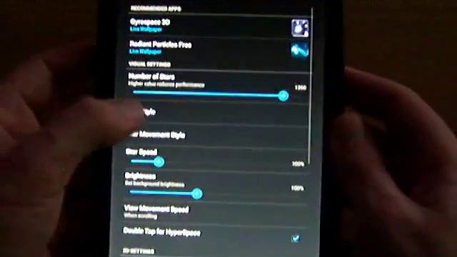 Starfield 3D Parallax Live Wallpaper смотреть онлайн