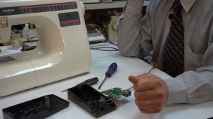 Самостоятельный ремонт электронной педали швейной машины Бразер / Brother