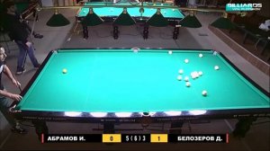 Коммерция. Абрамов - Белозеров, 2021. Бильярд (московская пирамида). Billiards.