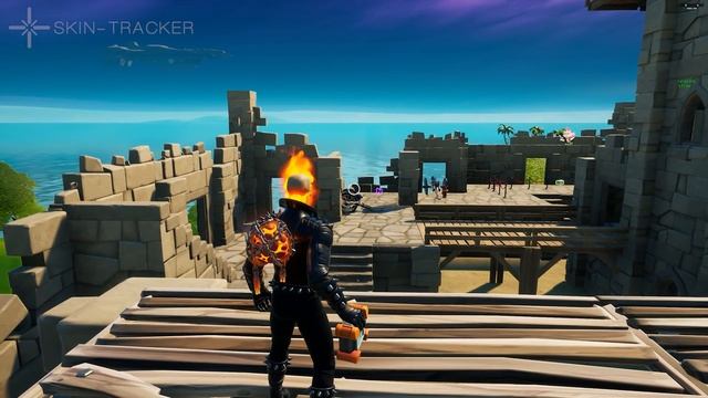 NEW Ghost Rider Fortnite Skin Gameplay (BUNDLE with Ghost Glider, Soulfire Chains Pickaxe...) смотреть онлайн