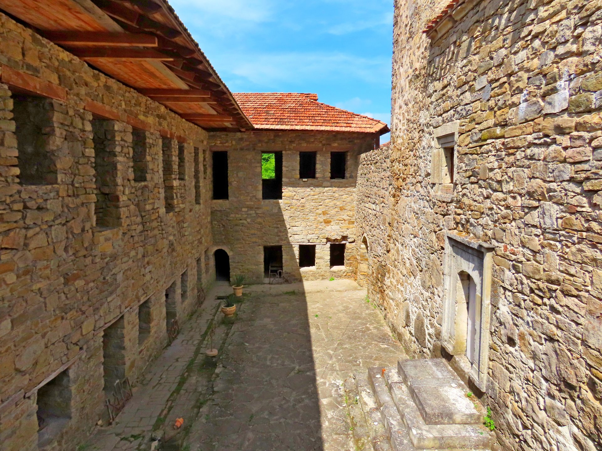 Братский корпус или Кельи монастыря Сурб-Хач. Старый Крым.