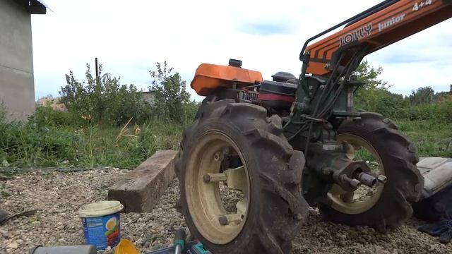 Замена масел в мотоблоке Голдони Джуниор 4+4 смотреть онлайн