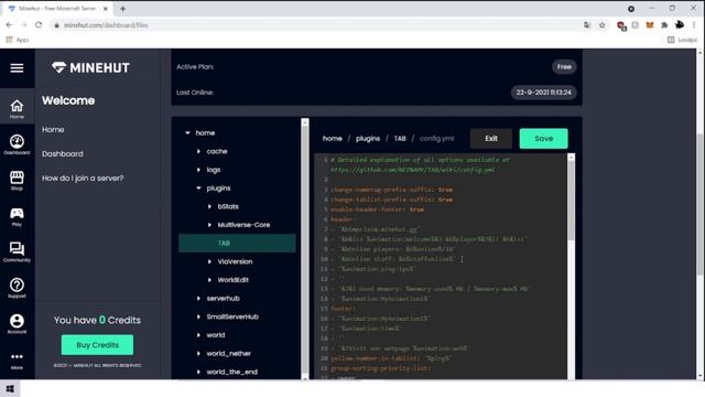 How to setup the minecraft TAB plugin смотреть онлайн