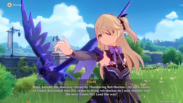 Paimon introduces the Vehicle to Golden Apple - Genshin Impact смотреть онлайн