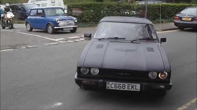 MK3 Ford Capri leaving Box Hill смотреть онлайн