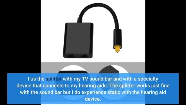 User Review: ZEXMTE Digital Optical Fiber Splitter 1 in 2 Out Optic Audio Splitter Fiber Optica... смотреть онлайн