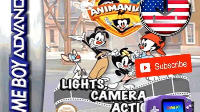 ✔️Animaniacs Lights, Camera, Action English Version (USA) Download Game Boy Advance Games смотреть онлайн