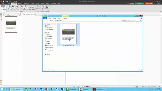 How To Convert PDF To JPG | PDF To JPEG using Nitro Pro смотреть онлайн