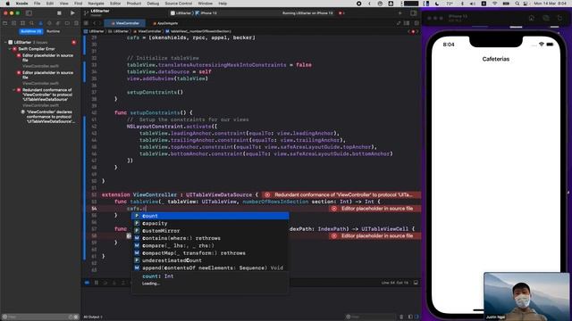 Intro to iOS Development: Lecture 6 - UITableView смотреть онлайн