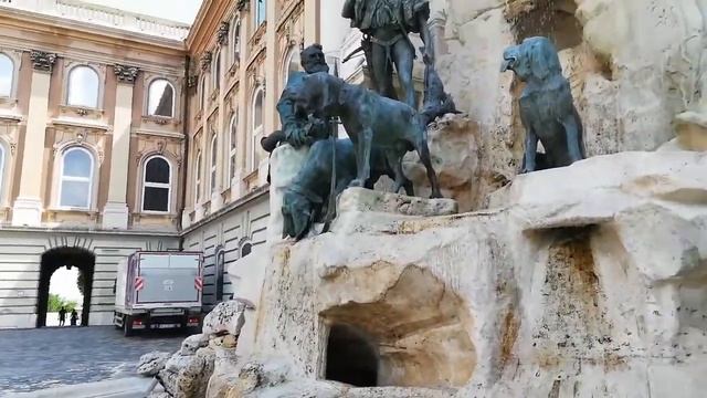 Будапешт Венгрия ?Королевский Дворец Обзор Ремонт Фонтан Виды Дунай|| Royal Palace Budapest Hungary смотреть онлайн