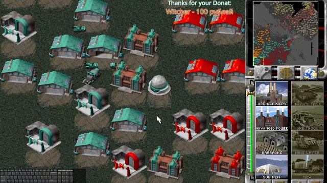 Самоуверенное начало и неожиданная развязка) Играем в Red Alert 1 на карте LiQuid - Присоединяйся! смотреть онлайн