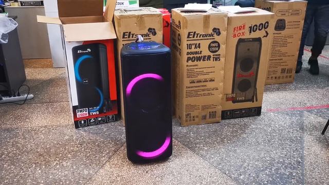 Проверка Dance Box 300 Eltronic 2016 едет в г  Радужный ХМАО для  Владислава