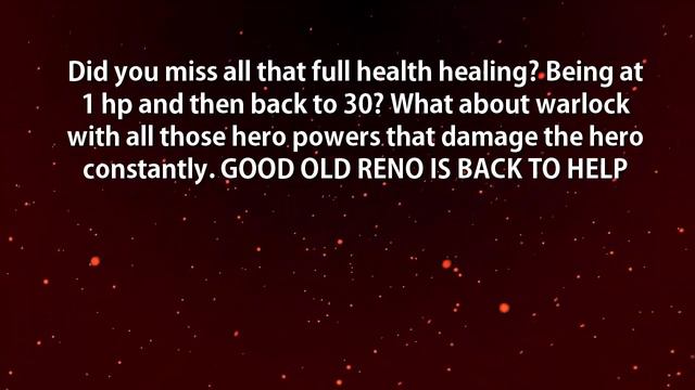 Hearthstone - Reno Jackson is BACK in STANDARD смотреть онлайн