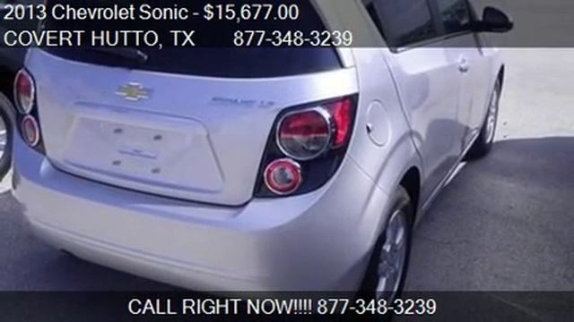 2013 Chevrolet Sonic LT Manual - for sale in Hutto, TX 78634 смотреть онлайн