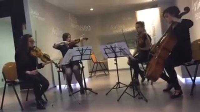 Quartetto Enarmonia, "Nocturno" de Borodin (cuarteto de cuerda nº 2) смотреть онлайн