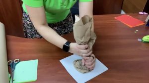 Мастер-класс «Весеннее 3D дерево» из крафт-бумаги 2020»