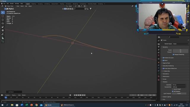 Geometry Nodes 17 - Curvas (Três Aulas) смотреть онлайн