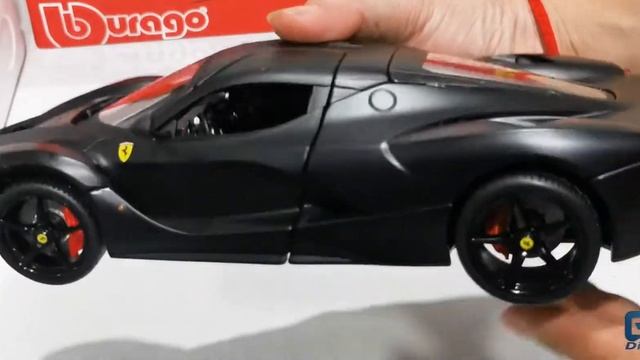 1/18 Ferrari Laferrari Signature (Black-Matt) смотреть онлайн