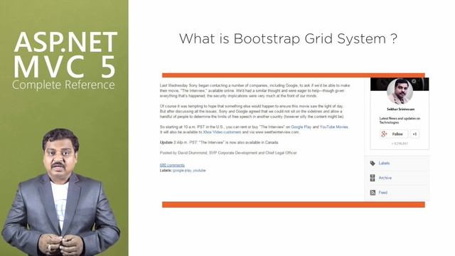 Getting Started Bootstrap Grid System смотреть онлайн