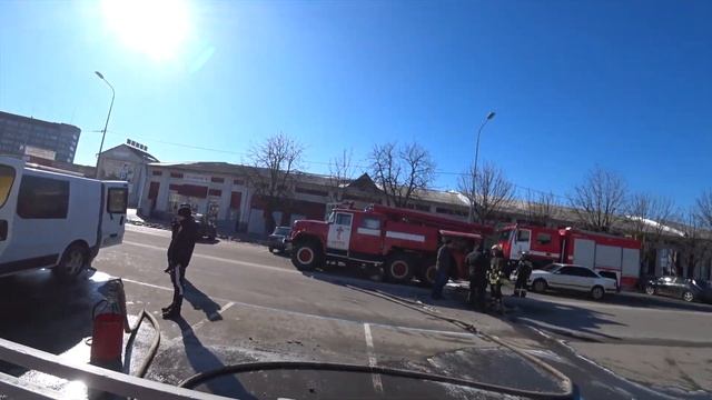Сгорела машина!!! Рено Трафик замкнула проводка... смотреть онлайн