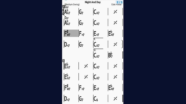 Night and Day - Backing Track 120 BPM (to improvise) смотреть онлайн