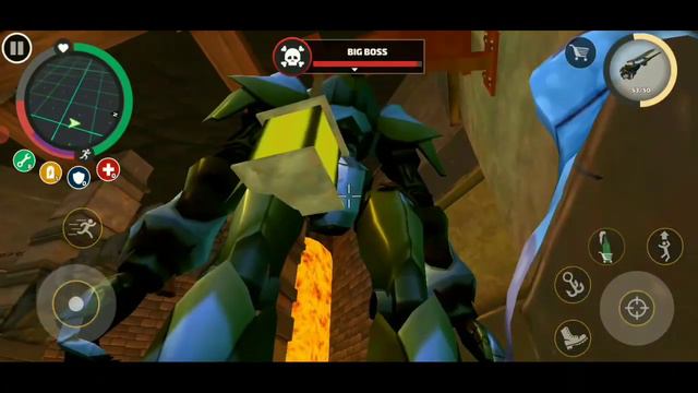 Rope Hero vice town , new big boss kiling in rope hero || смотреть онлайн