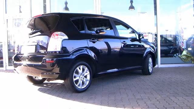 Toyota Corolla Verso 1.8 schwarz metallic 137756 www.autohaus.biz/suklueneburg смотреть онлайн