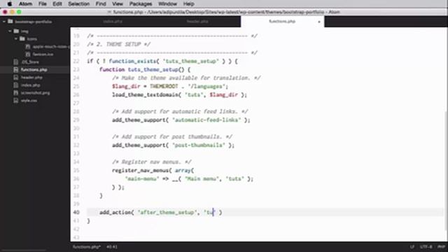 Bootstrap Lesson 3 | Completing the header with navigation bar смотреть онлайн
