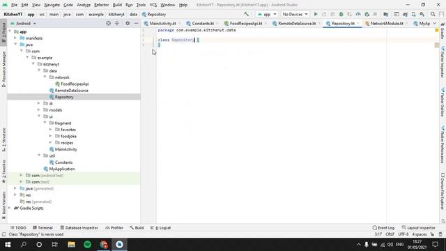 Part 12 Android Studio Spoonacular API Food Recipe App Dependency Injection Kotlin Tutorial смотреть онлайн